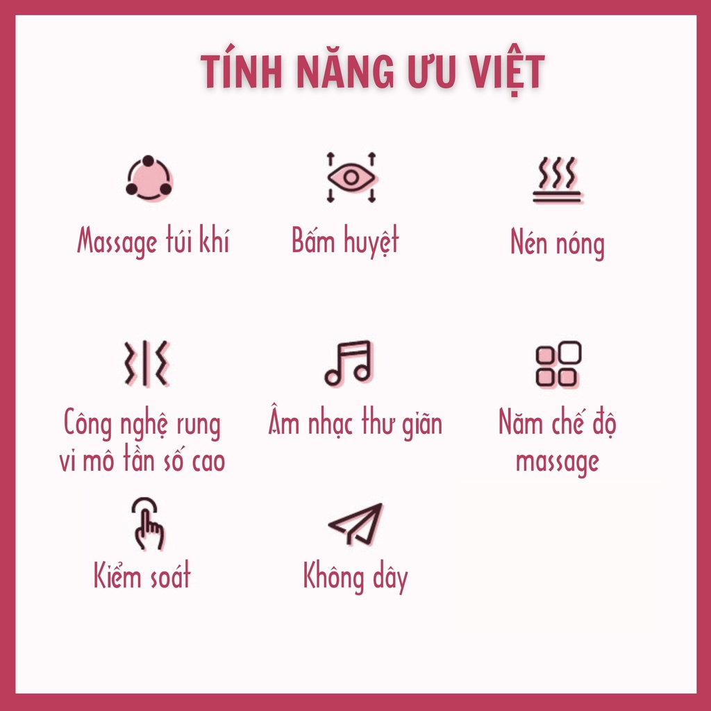 Máy Massage Mắt BEICI BA5021P1 Thư Giãn Mắt, Hỗ Trợ Tan Quầng Thâm Mắt, cải thiện thị lực [CMART_GIA DỤNG TIỆN ÍCH]