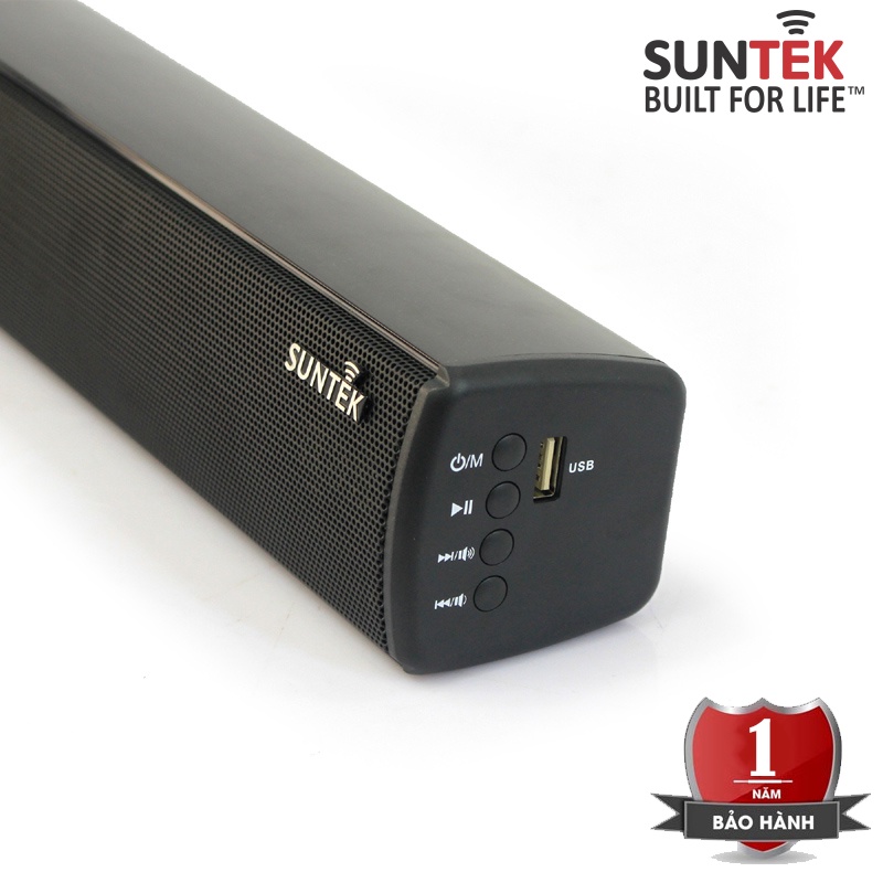 Loa Thanh Soundbar TV Bluetooth Speaker SUNTEK KMS-141 40W - Âm Thanh Vòm cho TV, Máy Tính - Hàng Chính Hãng