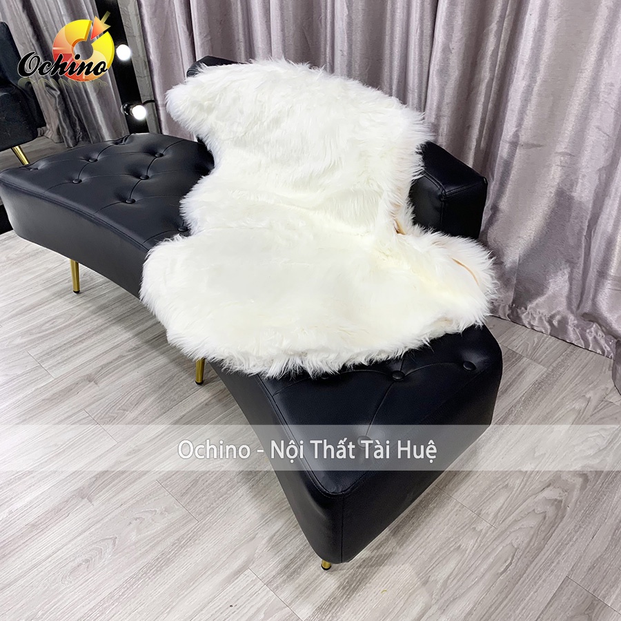 Ghế Sofa Phòng Khách, Ghế Băng Dài Cho Shop Bọc Da Cao Cấp Có Tựa Lưng ( Ảnh Thật Và Video)