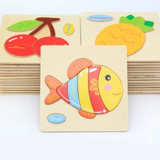 Combo 10 tranh ghép gỗ
