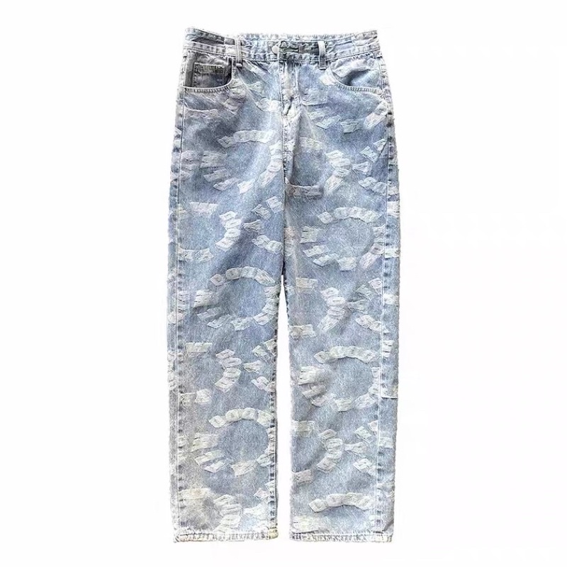 Quần jeans unisex ulzzang phong cách Hàn Quốc