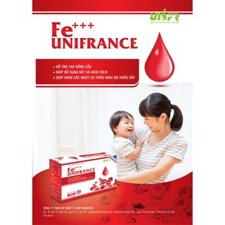 Bổ sung SẮT, giảm các nguy cơ thiếu máu do thiếu sắt " FE + + "