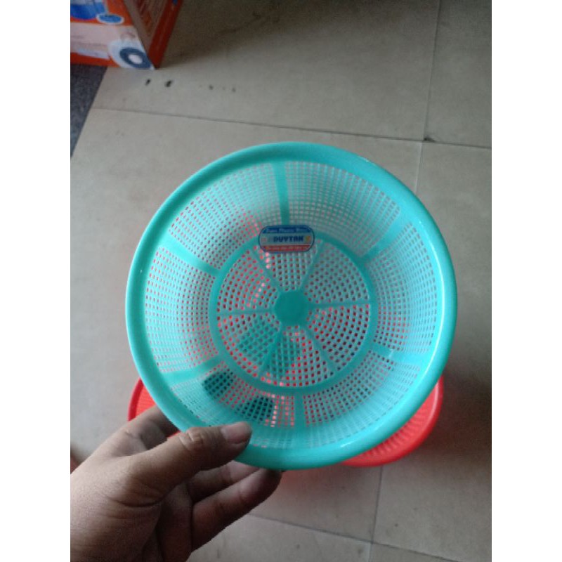 Rổ tròn 2 tất nhựa Duy Tân
