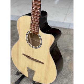 Đàn vọng cổ- guitar phím lõm VC1 (chất liệu vân sam)