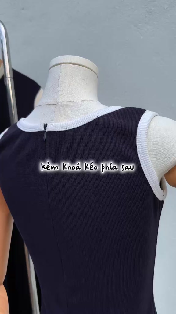 Jumsuit đi biển màu đen phối viền,chuẩn form loại 1, vải thu gân cao cấp YUNA68 JUM001 | BigBuy360 - bigbuy360.vn