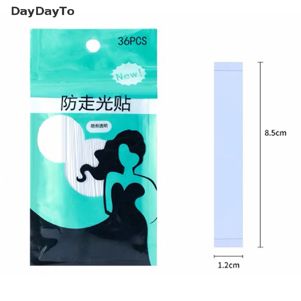 Set 36 Băng Keo Hai Mặt Trong Suốt Không Gây Sợ Hãi Dành Cho Nữ