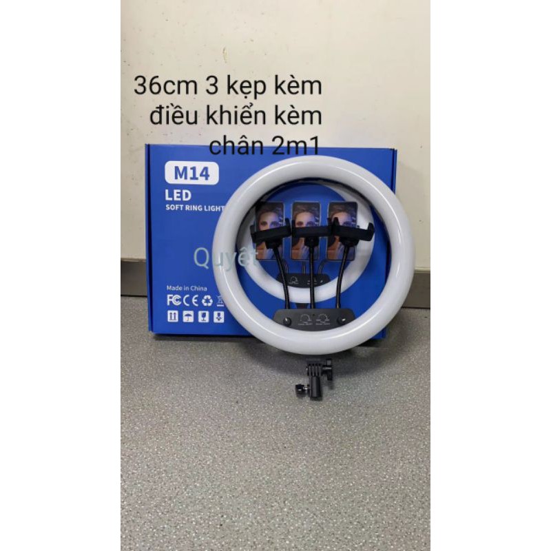 Đèn livestream 45cm điều khiển 3 kẹp đt ( bh 12 tháng) | BigBuy360 - bigbuy360.vn