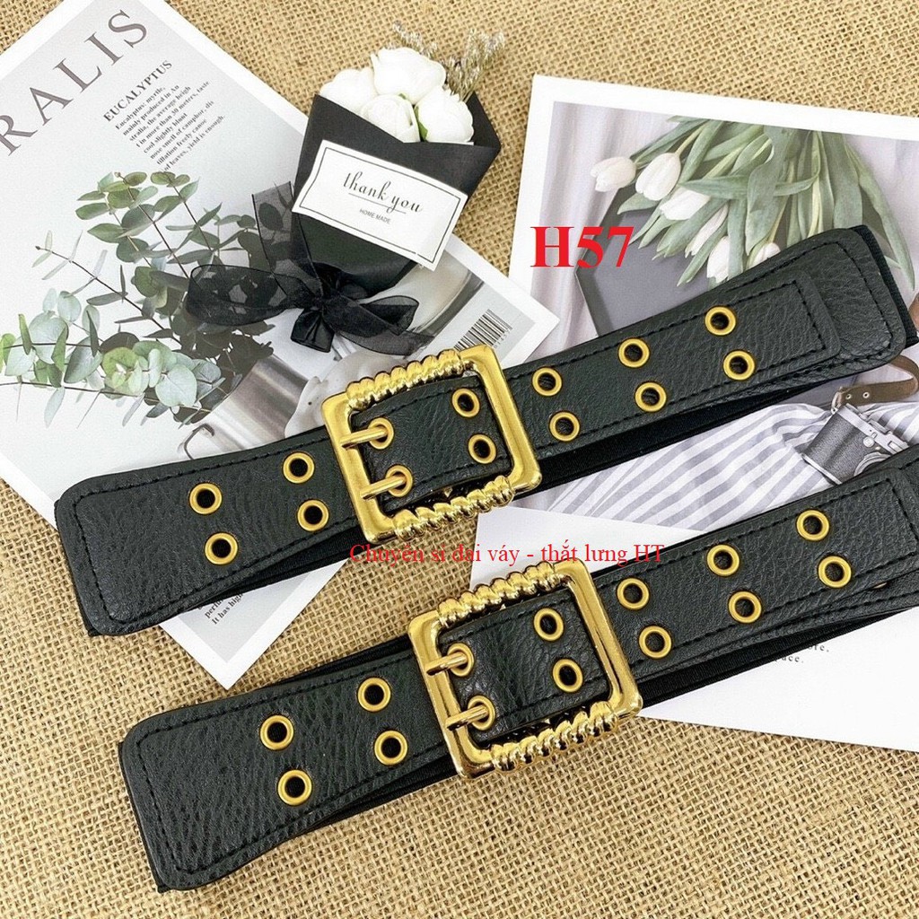 Đai váy belt xoắn H57
