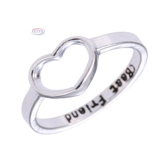 Nhẫn đôi khắc chữ tình bạn