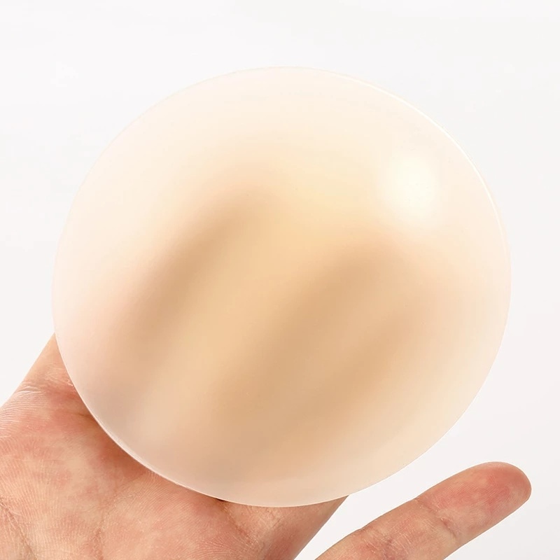Bộ 2 Miếng Dán Ngực Silicone Vô Hình Tái Sử Dụng Không Để Lại Dấu Vết Chất Lượng Cao