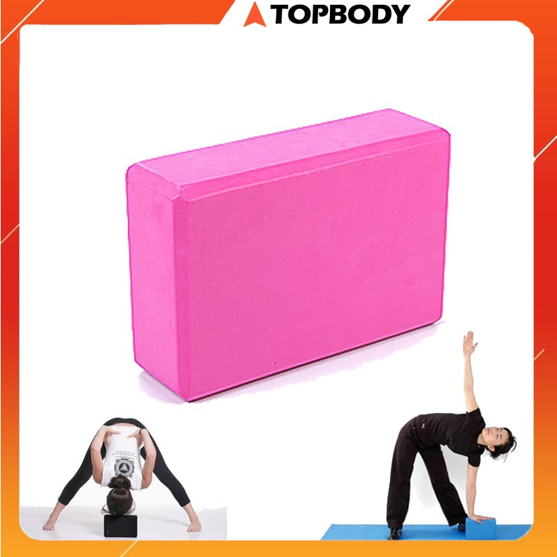 Gạch tập yoga cao cấp, dụng cụ tập Yoga tại nhà TOPBODY-GACHT01