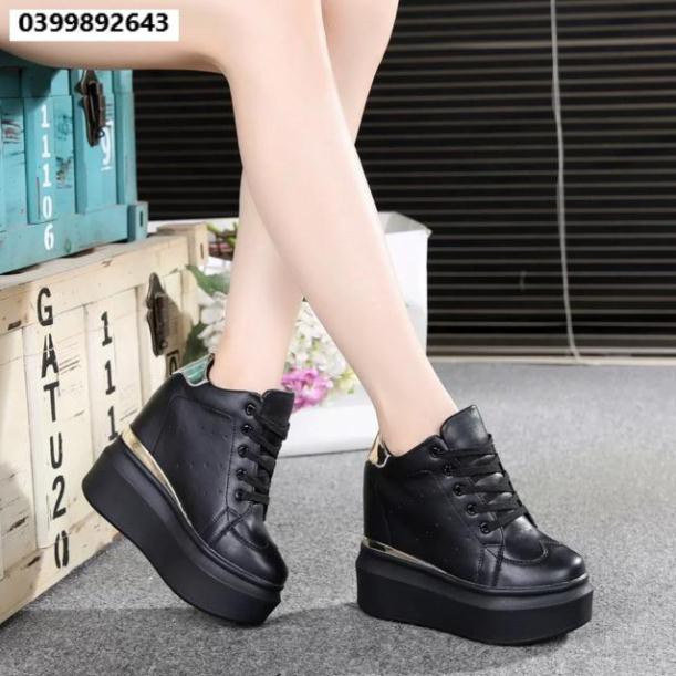 GIẦY THỂ THAO ĐẾ ĐỘN NÂNG CHIỀU CAO 11 PHÂN CỰC NHẸ HÀNG NHẬP CAO CẤP MỚI 2020