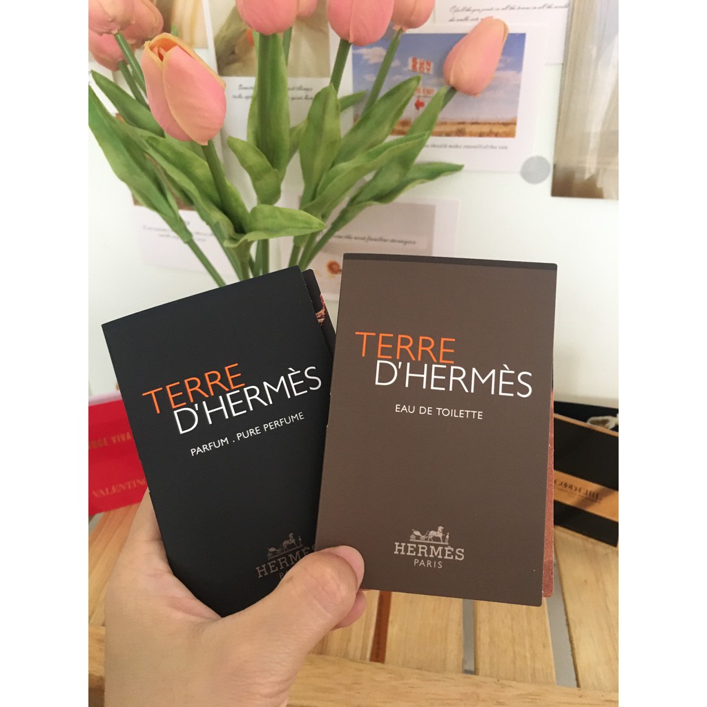 [vial nước hoa] Hermes Terre D'hermes EDP/EDT 2ml | Thế Giới Skin Care