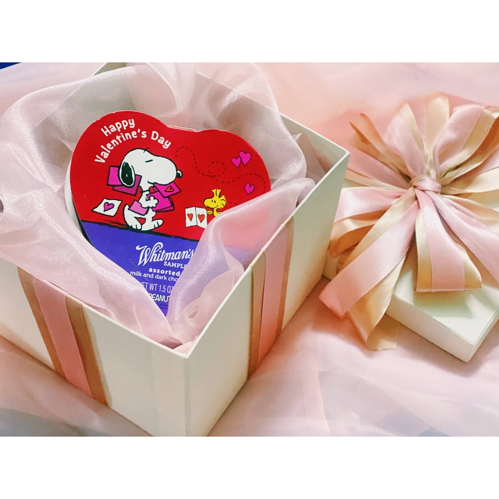 HỘP QUÀ TẶNG SINH NHẬT, VALENTINE 2 KÍCH THƯỚC  - MẪU 7 XÁM (HỘP + NƠ + GIẤY LÓT + THIỆP + TÚI GIẤY)