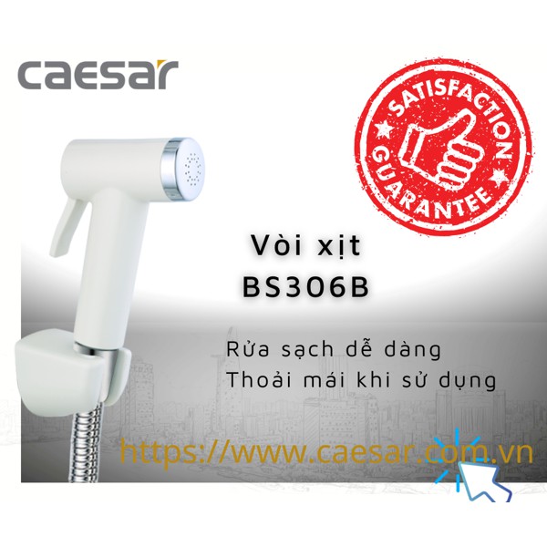 Vòi xịt nhựa Caesar BS306B chính hãng