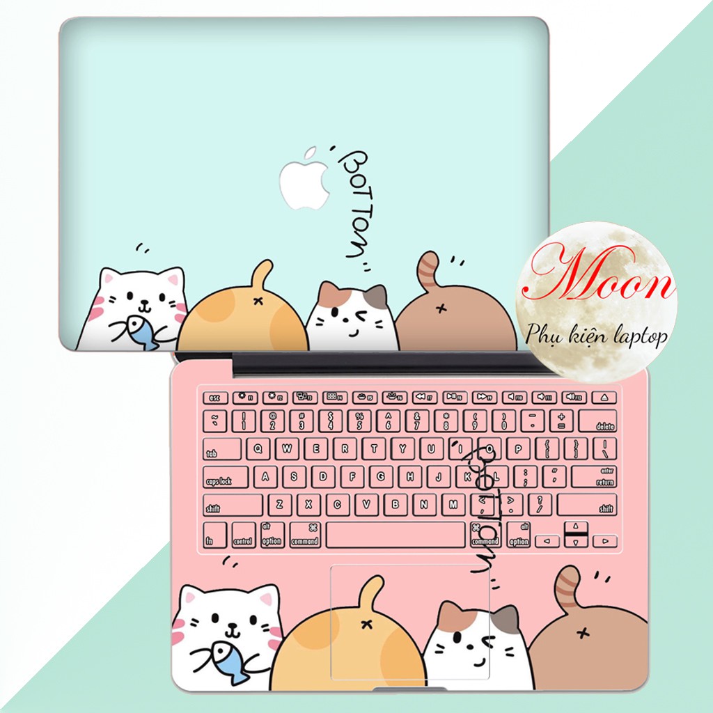 [CUTE 1]Skin Laptop Hình Hoạt Hình Đáng Yêu Cho Full các dòng như: Dell, Hp, Acer, Asus, Macbook,.... ( In theo yêu cầu)