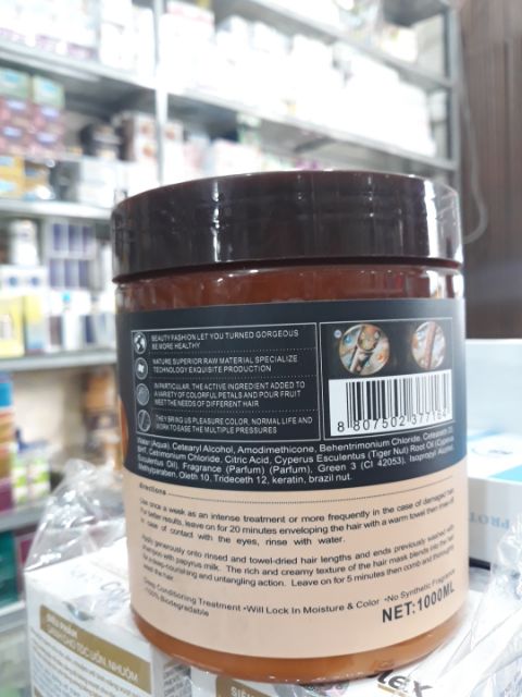 Kem hấp ủ tóc Keratin Hàn Quốc 1000ml