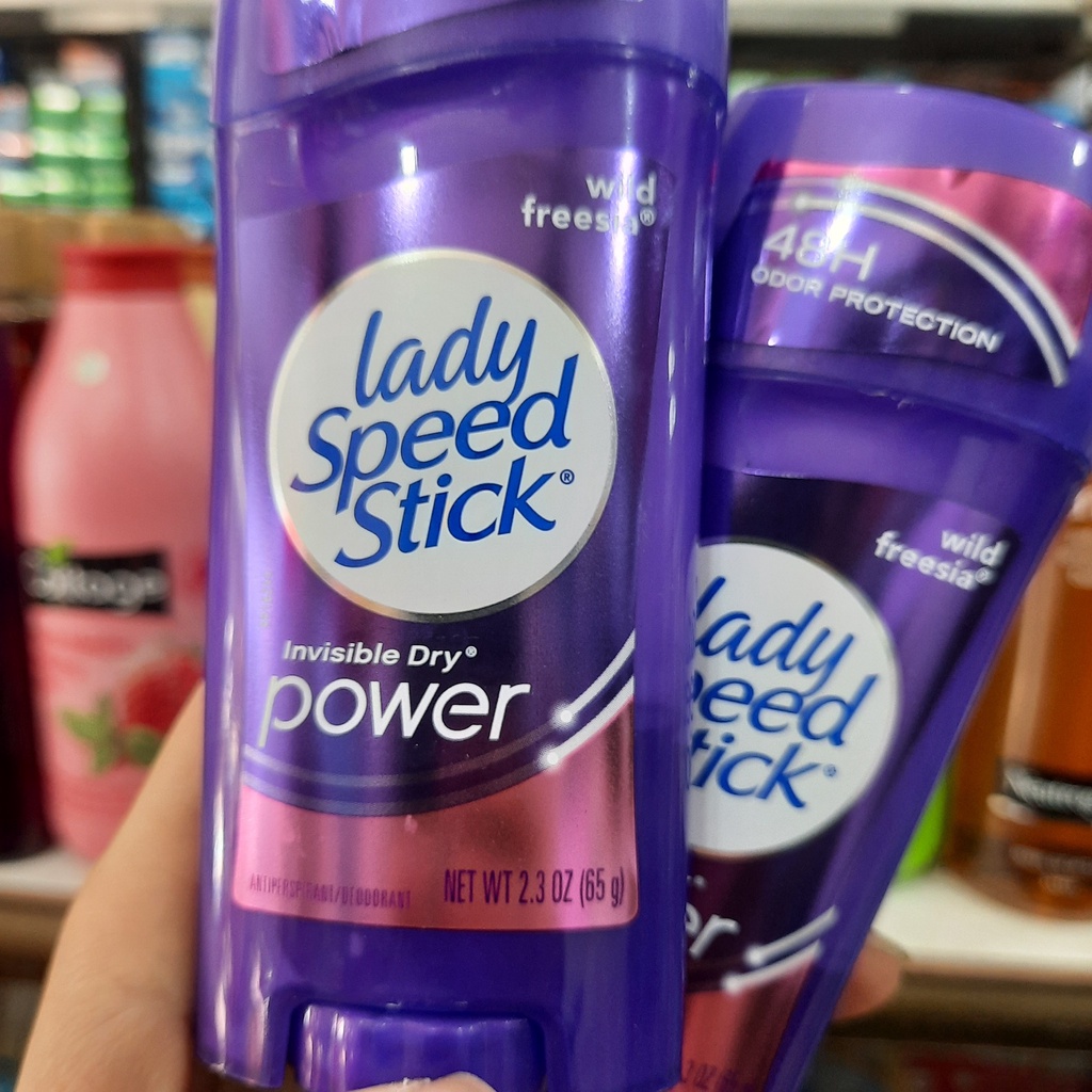 Lăn khử mùi dạng sáp dành cho Nữ Lady Speed Stick Wild Freesia 65g