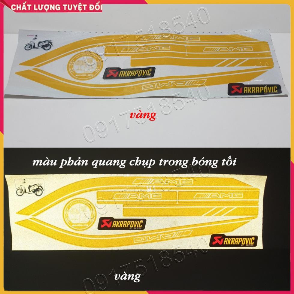 Tem Chỉ AMG Phản Quang 3M Dán SH Việt 2020 - 2021 (Loại 1)