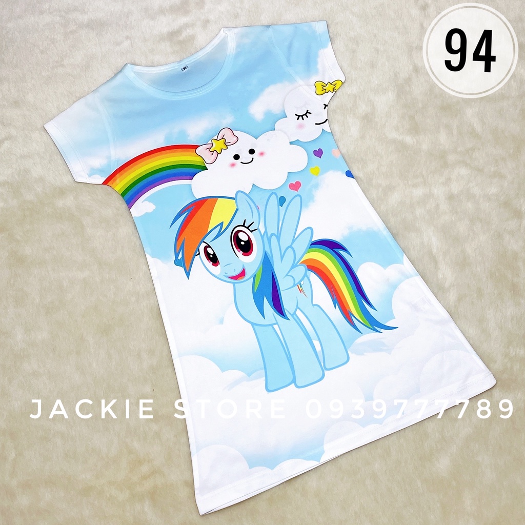 Đầm 3d pony thái lan