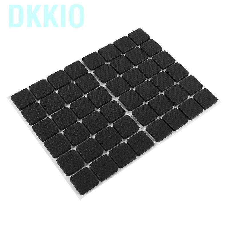 Set 48 miếng cao su đen giữ chân bàn ghế chống trượt tiện dụng | BigBuy360 - bigbuy360.vn