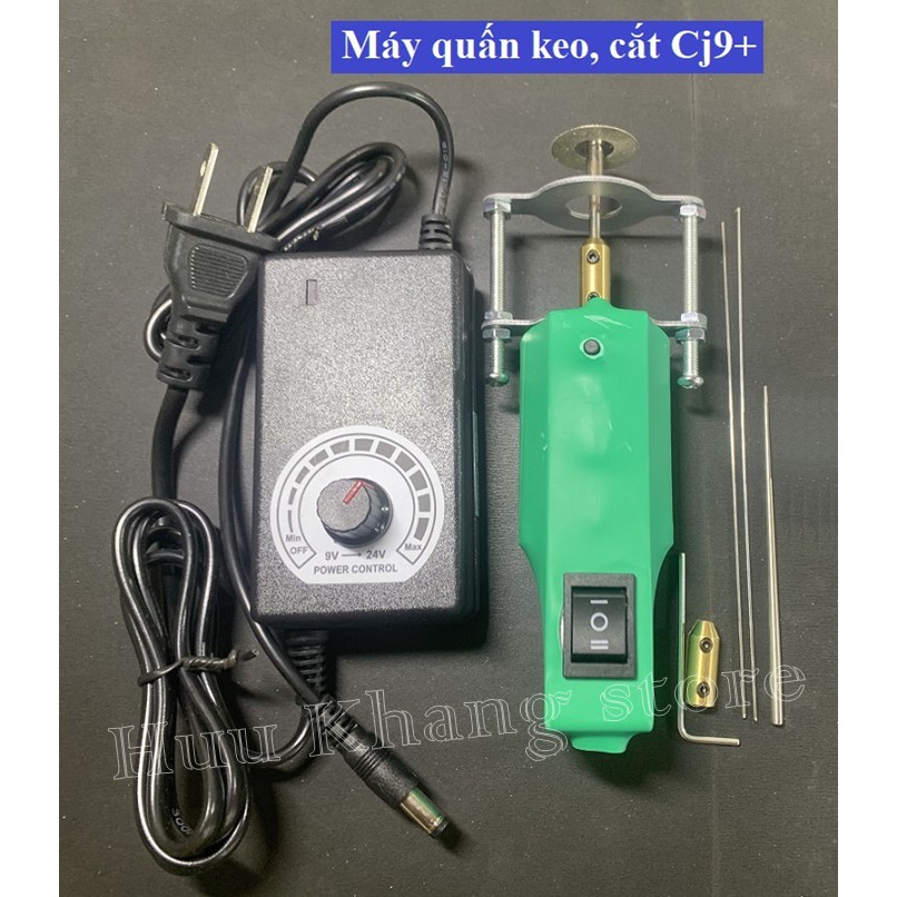 Combo máy Cj9+ | Cắt - Quấn keo - Đánh bóng - Mài | Siêu tiện lợi