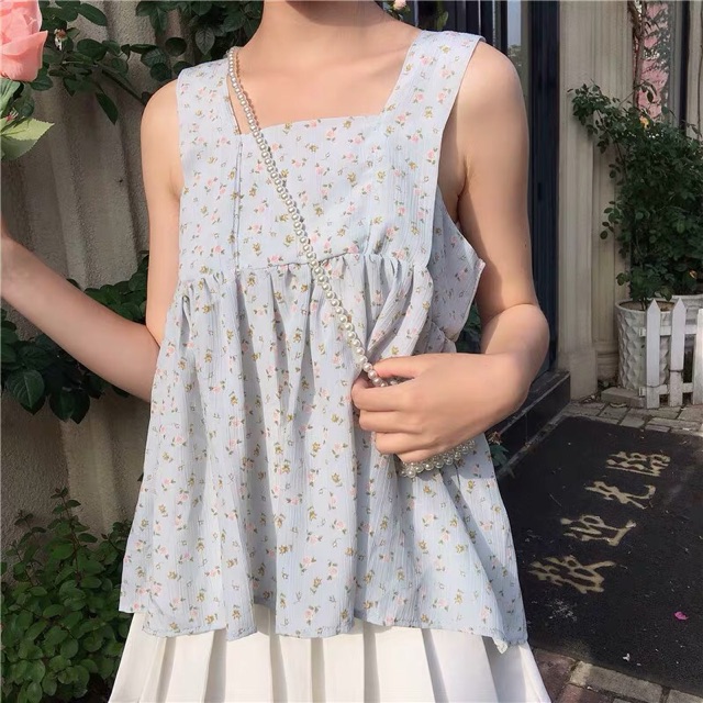 Áo hai dây bản to