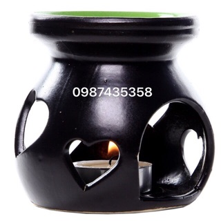 Sỉ đèn đốt nến xông tinh dầu dáng tim,lá,tròn