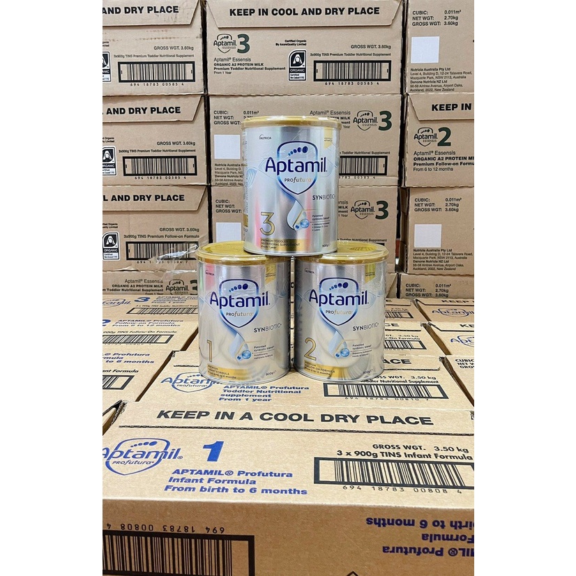 Sữa bột Aptamil  Profutural Úc - Dòng Sữa Cao Cấp Giúp Bé Phát Triển Toàn Diện 900gr