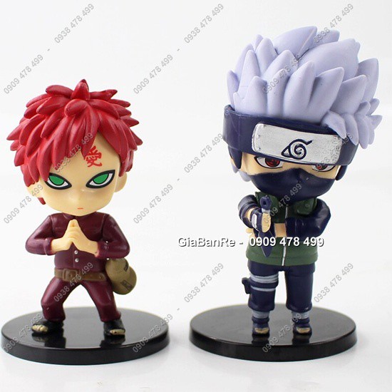 BỘ MÔ HÌNH 6 NHÂN VẬT NARUTO DẠNG CHIPI - 7945