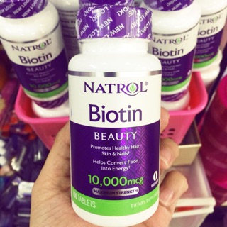 Viên uống chống rụng tóc Biotin Natrol