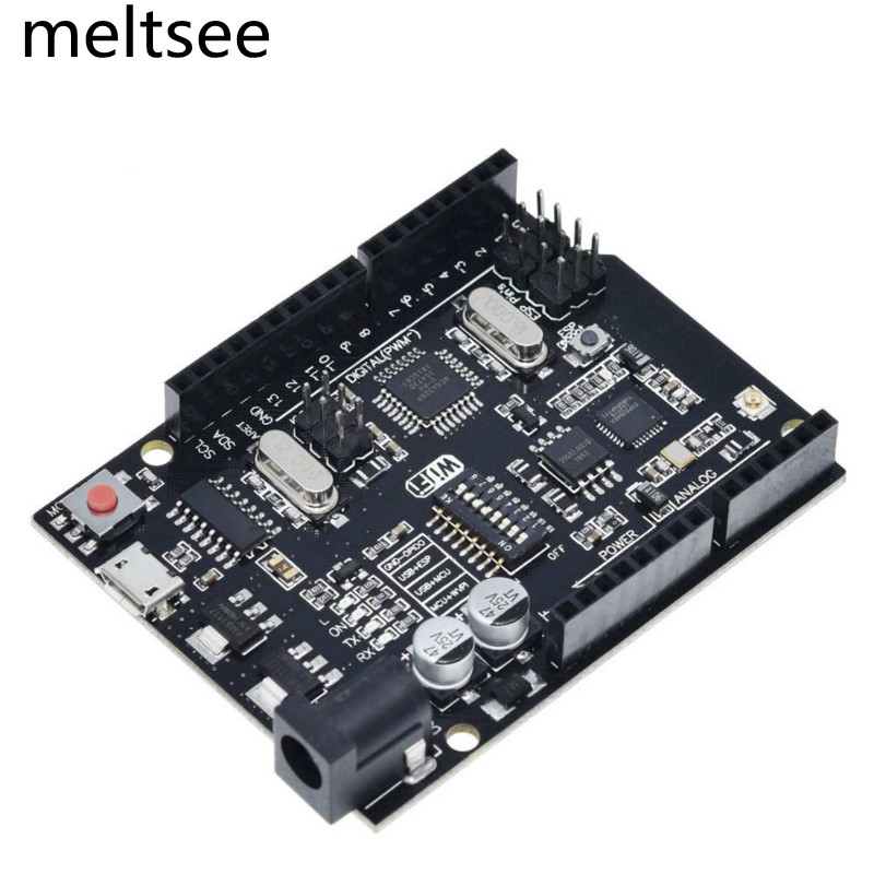 Bảng Mạch Uno + Wifi R3 Atmega328P + Esp8266 32Mb Cho Arduino Uno/Nodemcu/Wettl | WebRaoVat - webraovat.net.vn