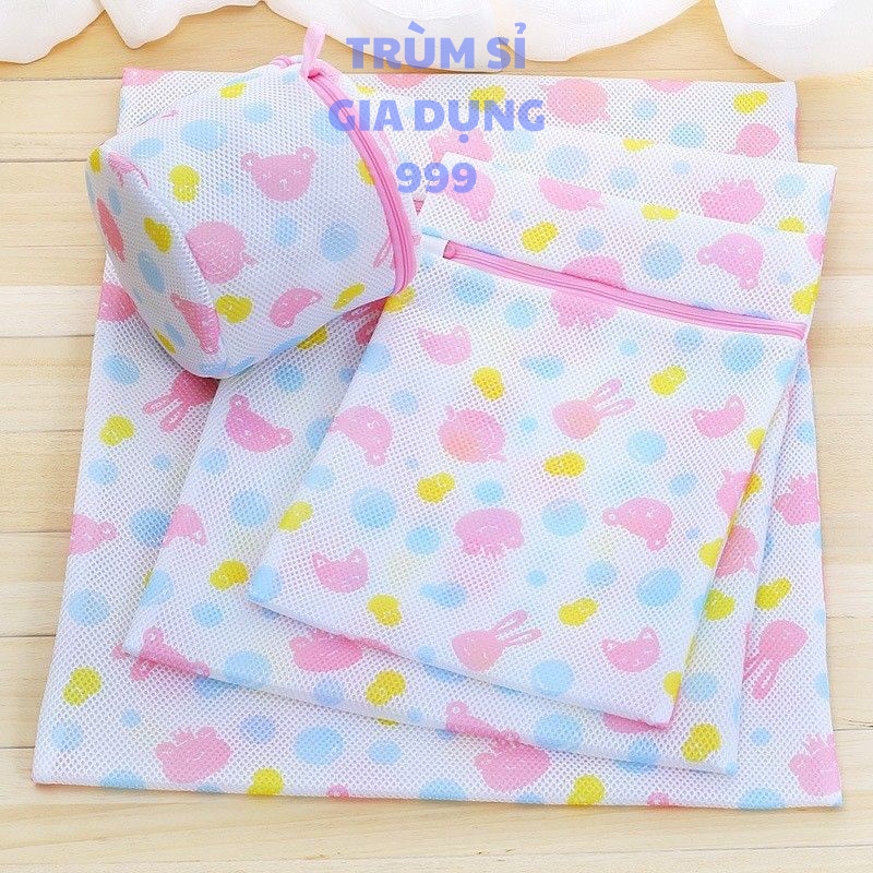 SET 5 túi lưới giặt đồ trong máy giặt chóng hư đồ, túi giặt đồ máy giặt, túi lưới giặt quần áo tiện lợi