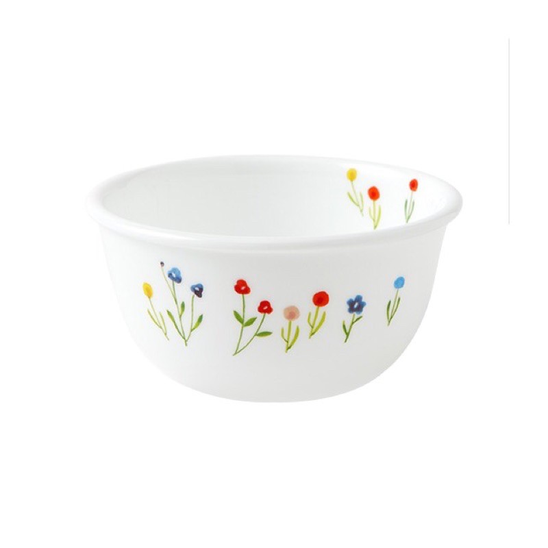 Combo chén dĩa thuỷ tinh Mỹ Corelle Flower Hill 8 món 8-FWH-P