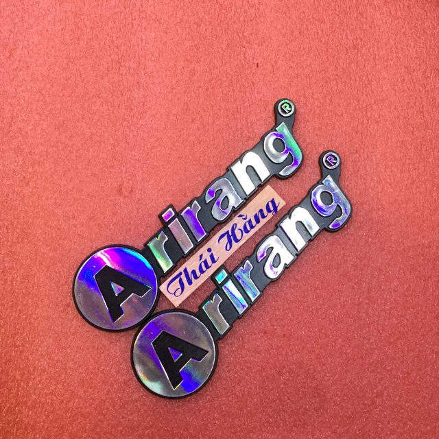 Tem chữ Ariang giá cho 1 đôi