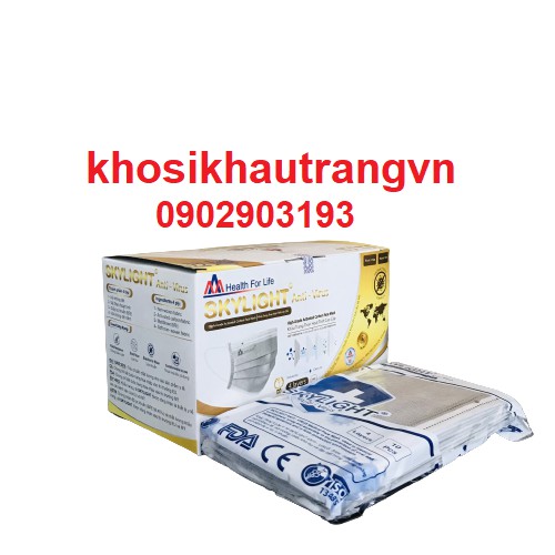 [Giá Sỉ] Hộp 50 cái khẩu trang y tế 4 lớp kháng khuẩn | BigBuy360 - bigbuy360.vn