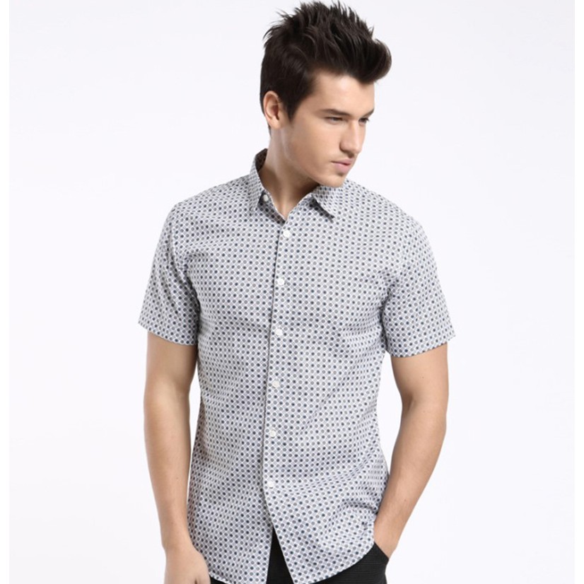 Áo sơ mi nam họa tiết lịch lãm, thời trang nam, sơ mi nam có họa tiết 1731 | BigBuy360 - bigbuy360.vn