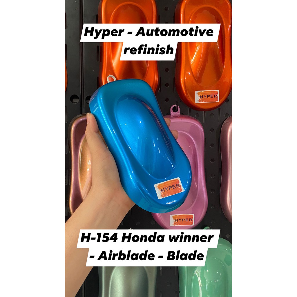 Sơn màu xanh dương biển Honda Winner - AB (Code: H-154) - 1Lít