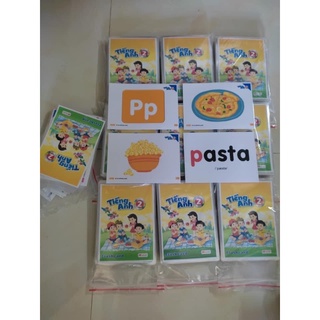 Bộ 72 Thẻ Flashcard Tiếng anh lớp 2 - macmillan- ép plastics
