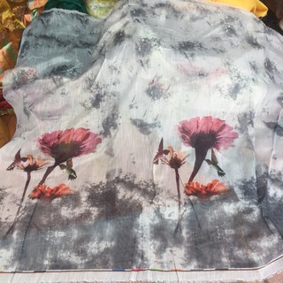 vải organza xước