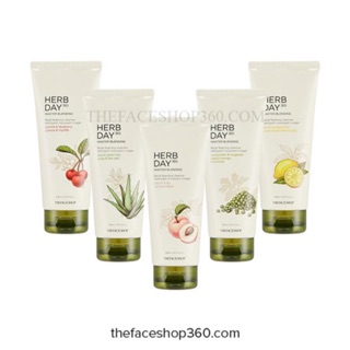 Sữa rửa mặt Herb Day 365 Cleansing Foam The Face Shop