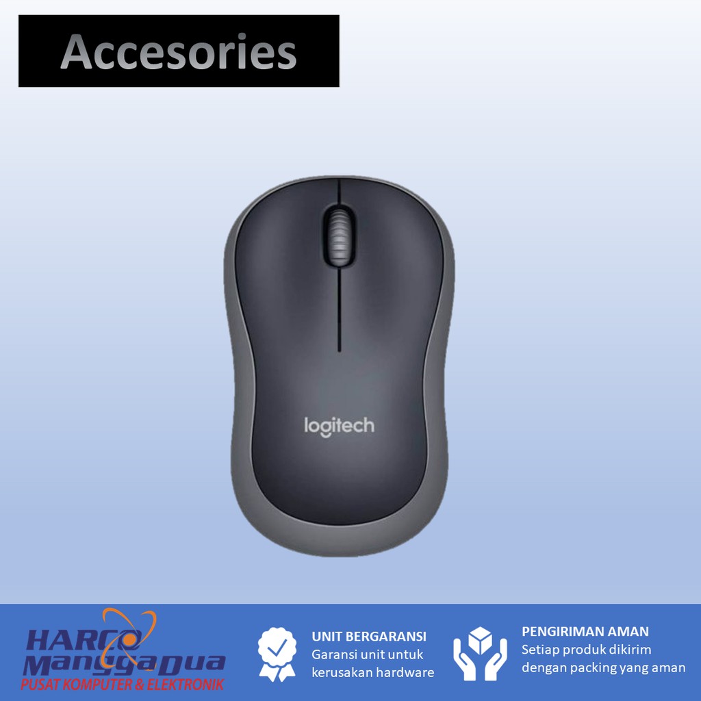 Chuột Không Dây Logitech B175 Màu Đen