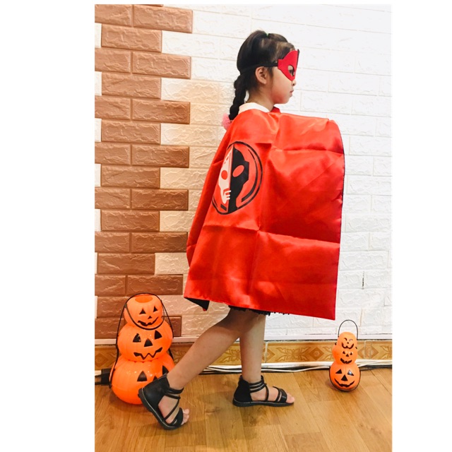 Áo choàng siêu nhân kèm mặt nạ hoá trang haloween