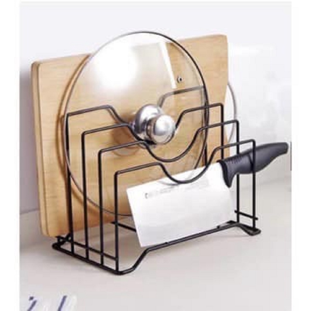 Kệ để dao thớt đa năng, để nắp, vung nồi 1 | BigBuy360 - bigbuy360.vn