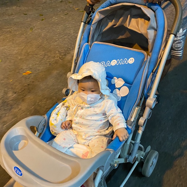 Xe đẩy 2 chiều 3 tư thế