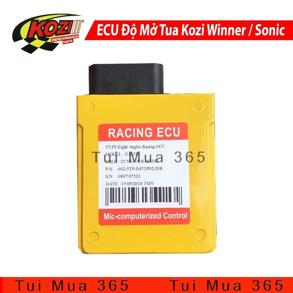 [ECU] IC Độ Mở Tua Honda Winner 150cc, Sonic - Kozi ( Có 8 Map Tăng Chỉnh )