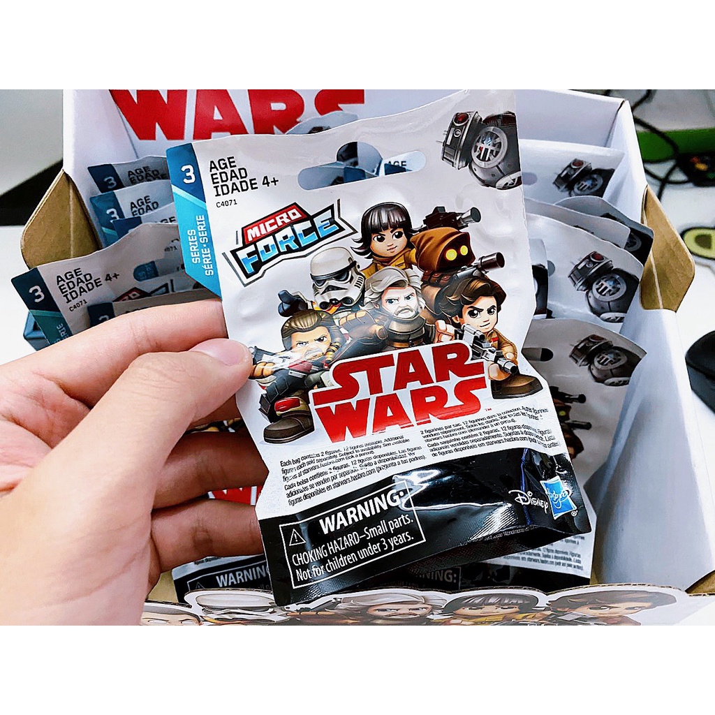 Mô hình nhân vật Star War Micro Force - Chính hãng Hasbro