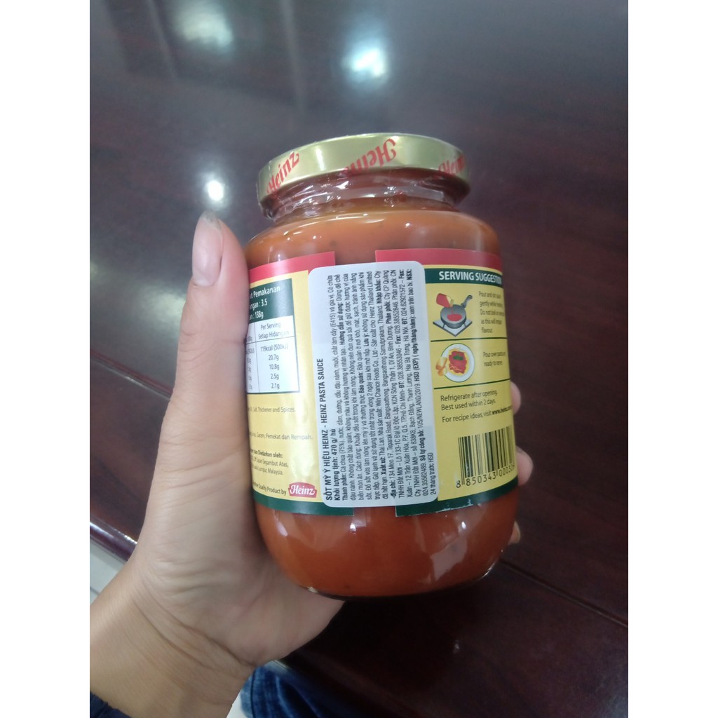 Sốt mỳ ý hiệu Heinz – Heinz pasta sauce