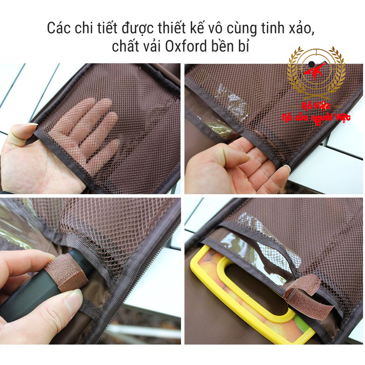 Bộ dụng cụ nấu ăn dã ngoại có túi đựng - Bộ dụng cụ nấu ăn 8 món dùng khi đi du lịch, dã ngoại [DCP5]]