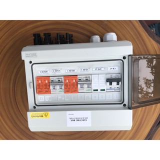 Tủ Điện Đấu Sẵn Hệ 3 Đến 5 KW, Thiết Bị Bảo Vệ Điện Mặt Trời, Lắp Đặt Hệ Thống Điện Mặt Trời Cho Gia Đình